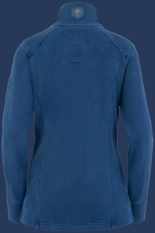 Yacht Jacket Lady French Terry 400, Darknavy