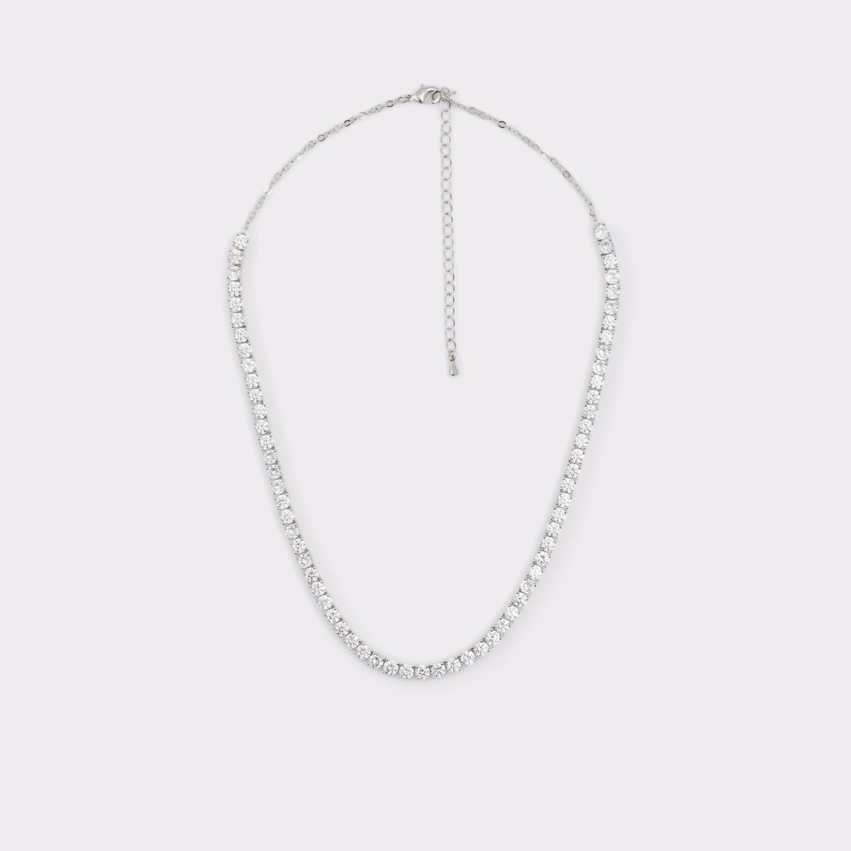 Miraolla Silver-Clear Multi Women Necklaces