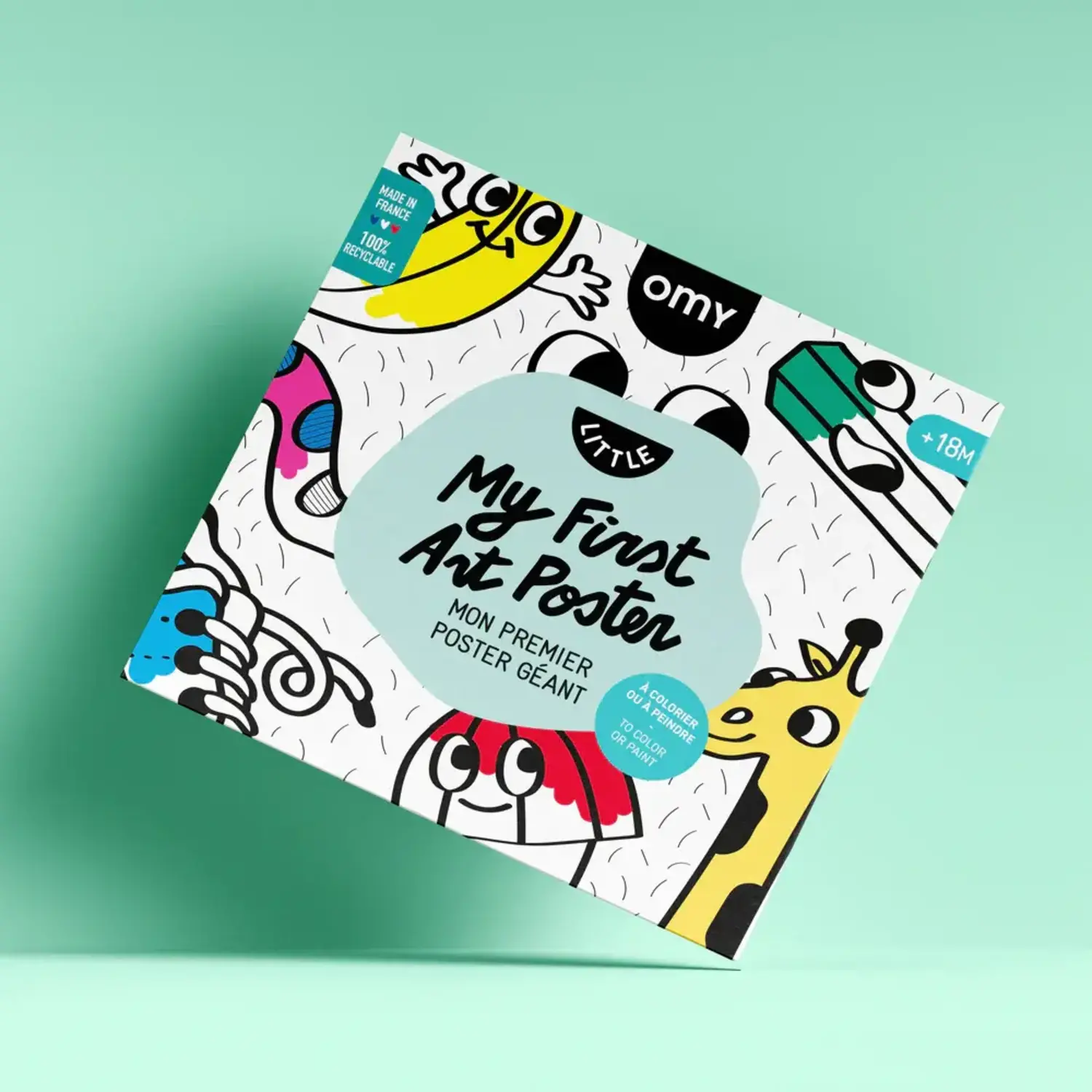 OMY | Giant poster | My first art