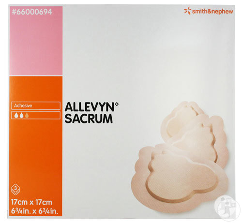 Allevyn Sacrum Pansement Hydrocellulaire 17cm Pièces 3 (66000694)