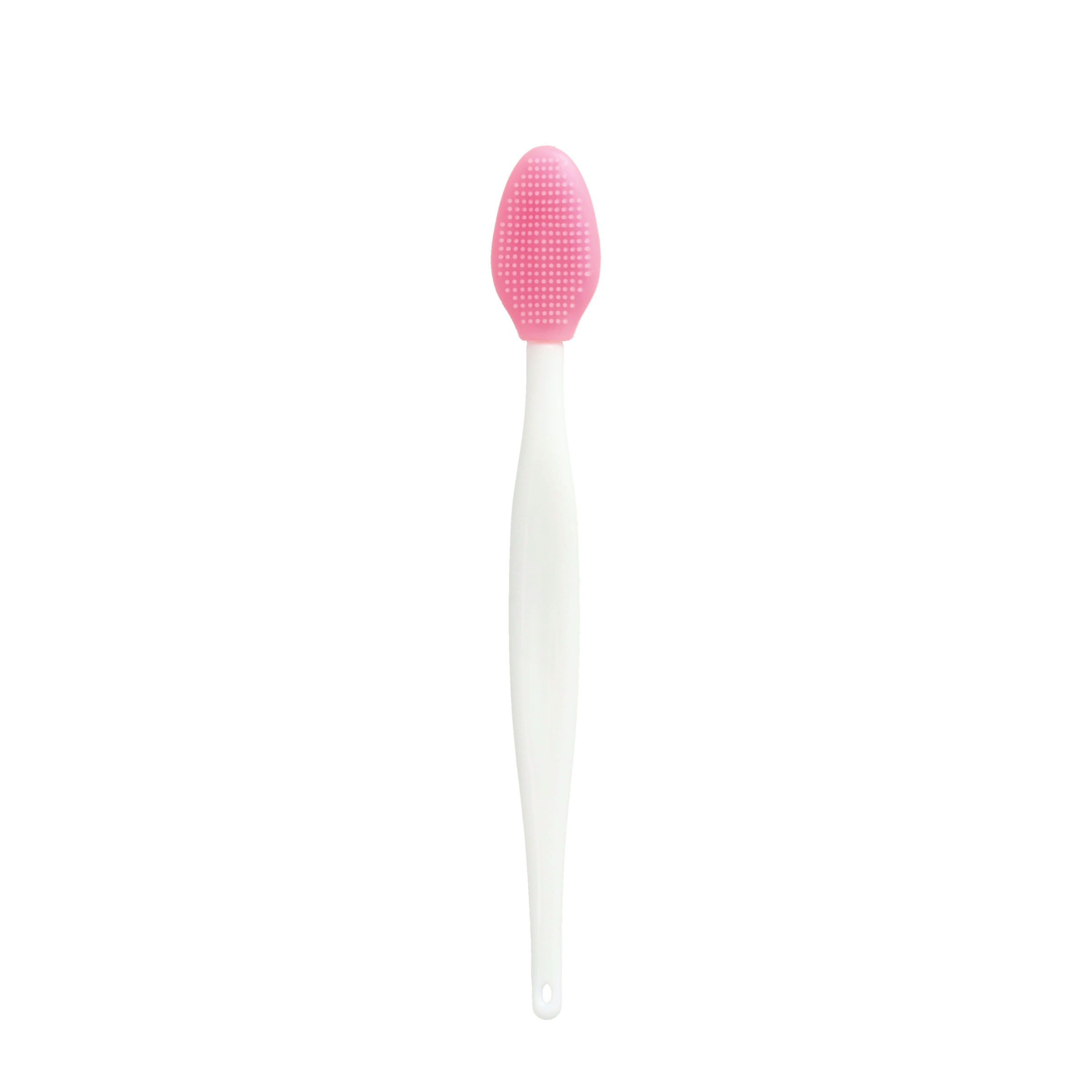 Silikon Gesicht Hautreiniger Bürste Porenreiniger - Weiss / Rosa