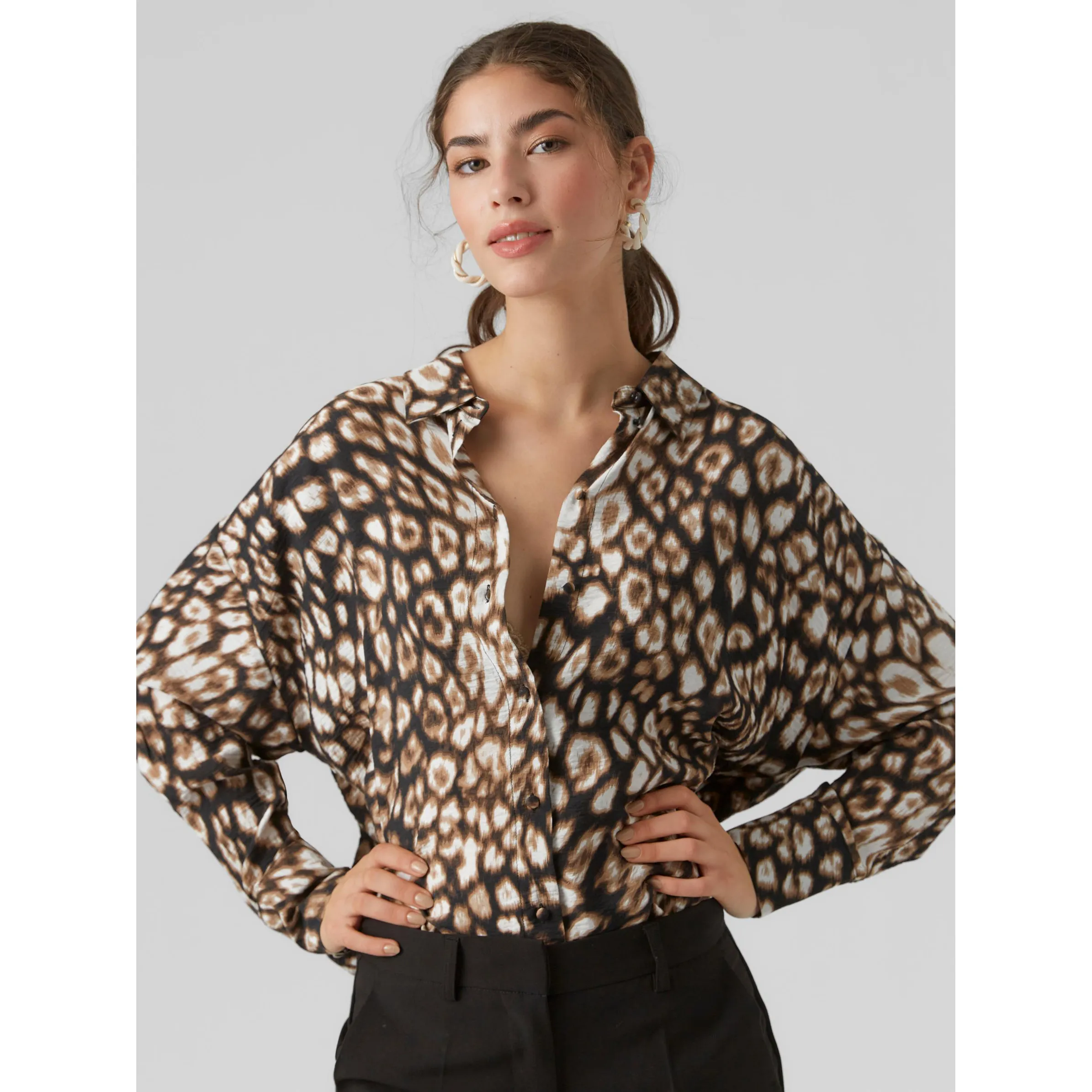 Vero Moda VMJOSIE RIKA LS LOOSE Bluse