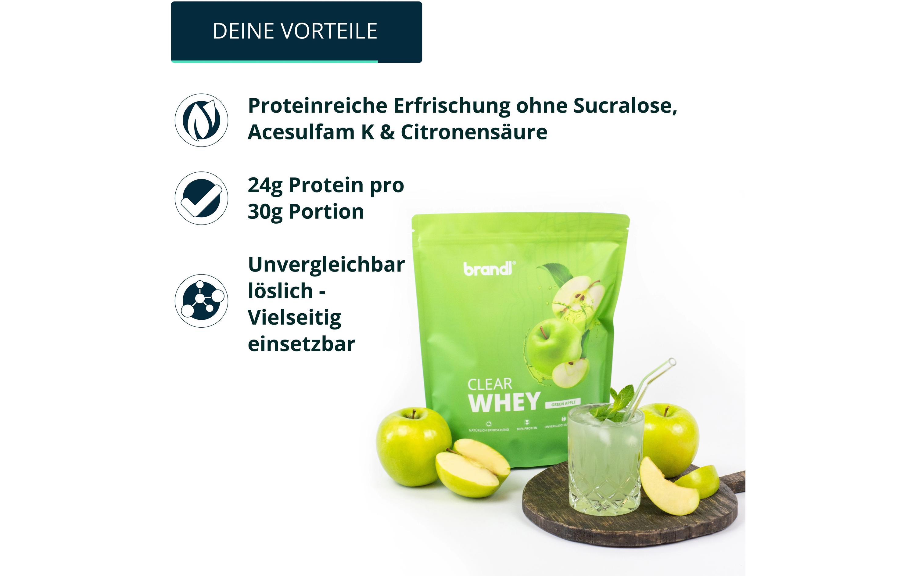 Pulver Clear Whey Apfel 800 gProtein-Pulver
