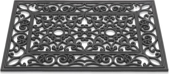 HQ Hamat rubbermat Antiek zwart 60 x 40 cm