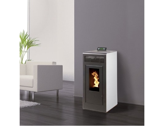 INTERSTOVES - Poêle à granulés Pack poêle à granules marina 13kw etanche sortie concentriqu...
