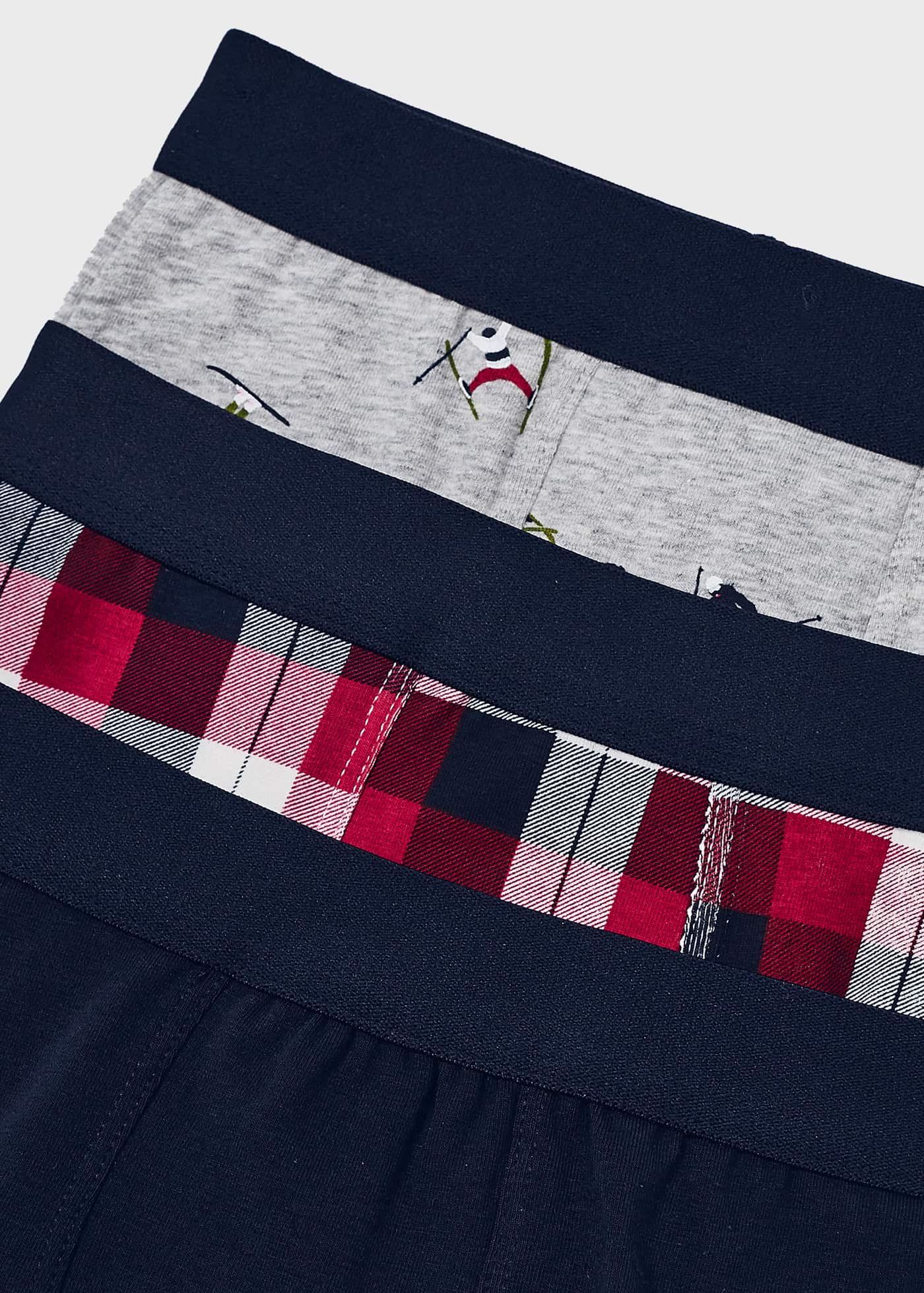 Conjunto de 3 cuecas boxer para meninos