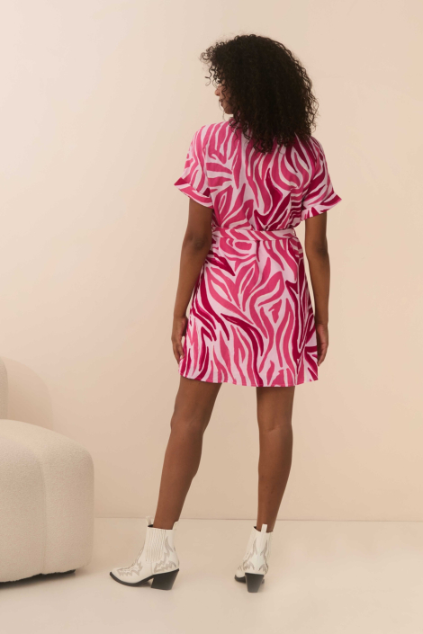 Lofty Manner roze dames jurk