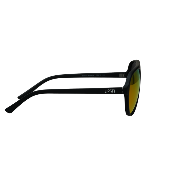 Lipati Unisex Solbriller Boston Breeze Sunglasses Sort