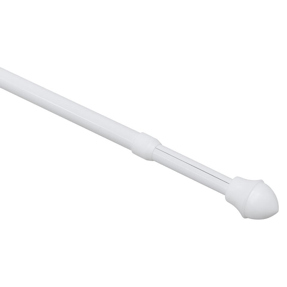 Gordijnroede 160-305 cm Wit Metalen - Ø13mm\n