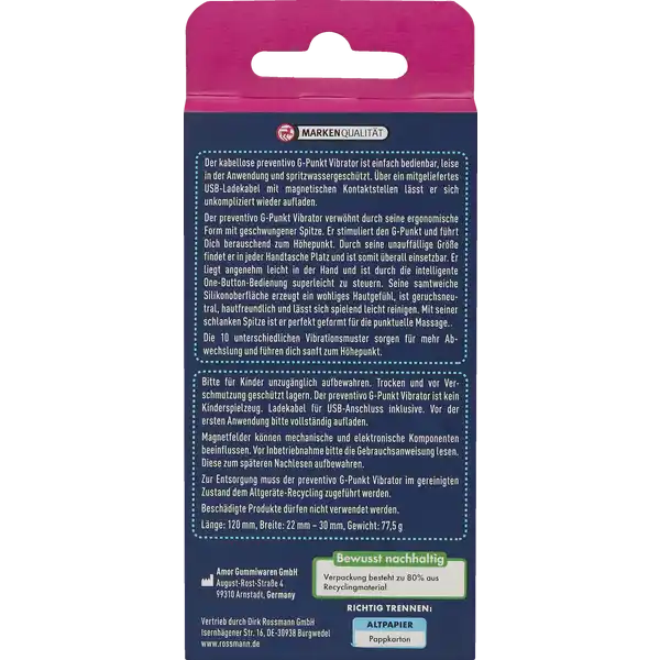 G-Punkt Vibrator