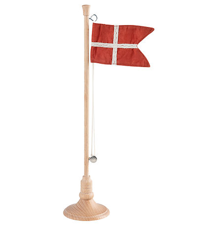 Sebra Tischdekoration - Holz - 28 cm - Dannebrog