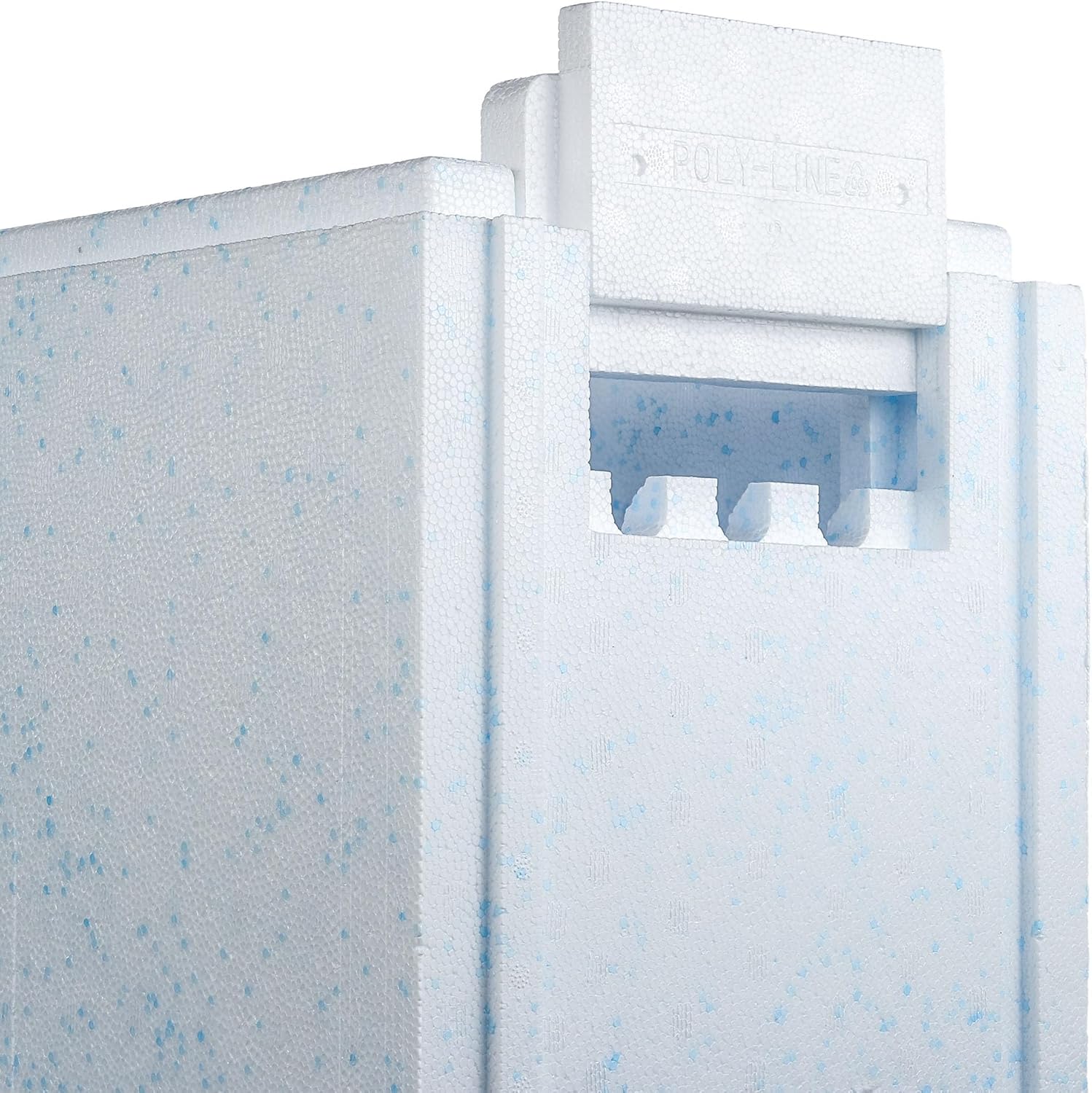 Paradies Pool® Styropor Pool rechteck 300 x 500 x 150 cm als Grundset inklusive Blaue Poolfolie und Vlies, Systemsteine mit Stecksystem