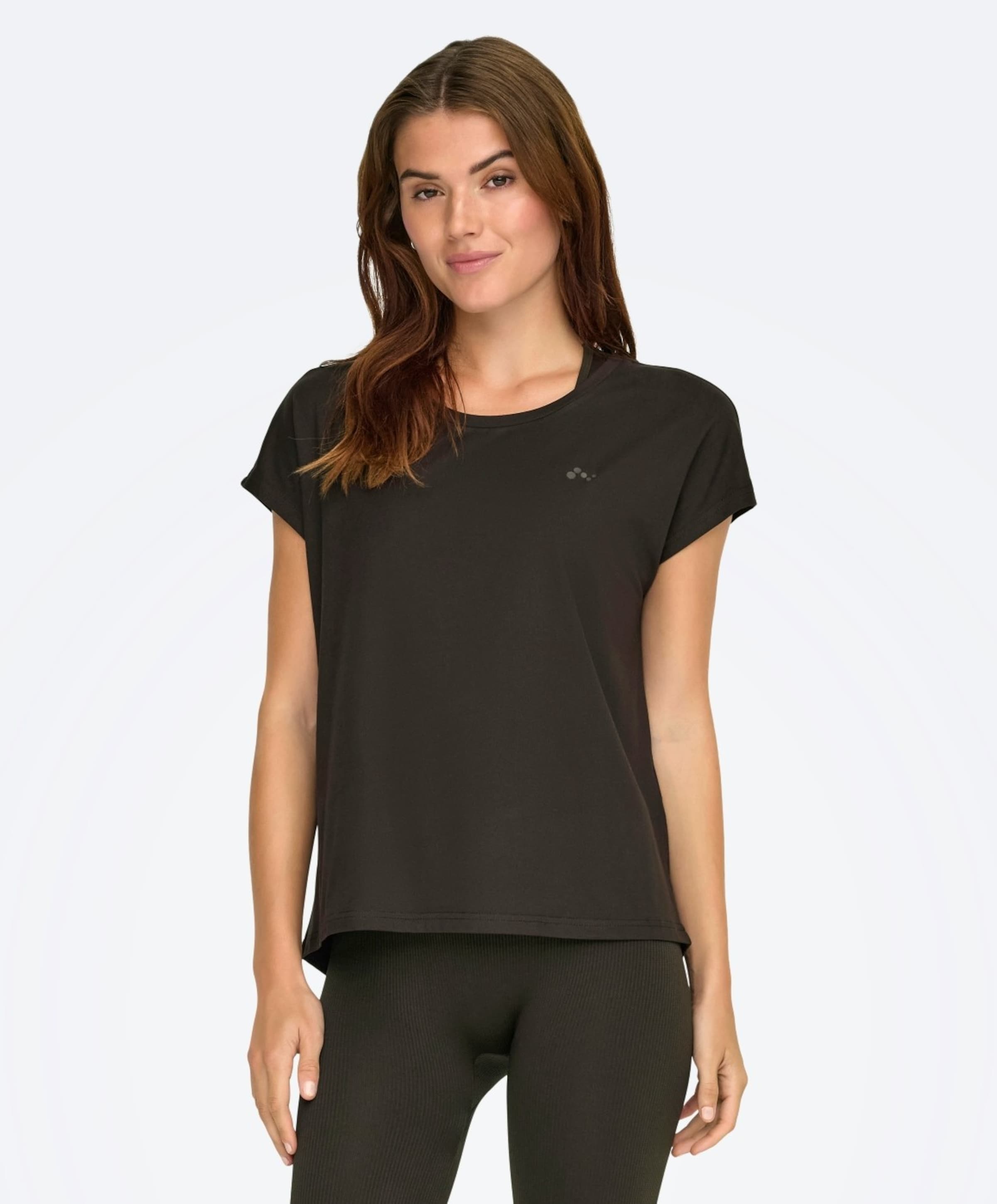 Only play Dames t-shirt bruin