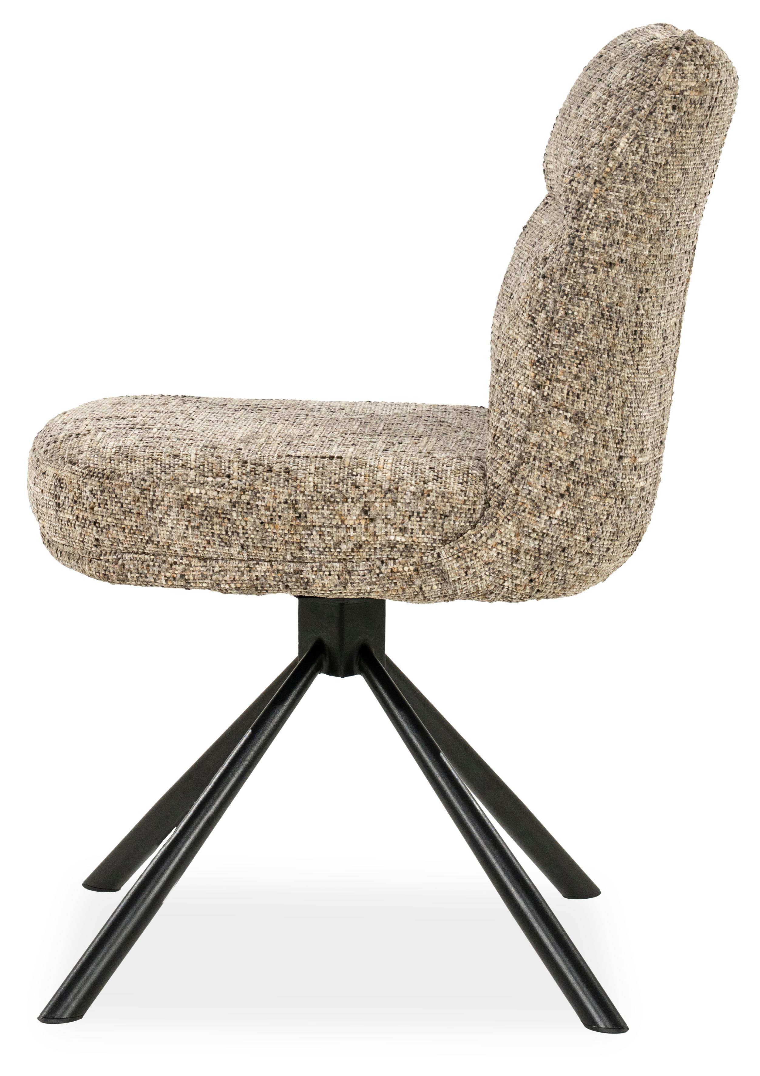 Eetstoel Taupe 250190 Ferre B64 x D50 x H88 cm