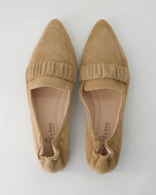 Dirndl & Bua 2061 Trachtenschuhe in Beige