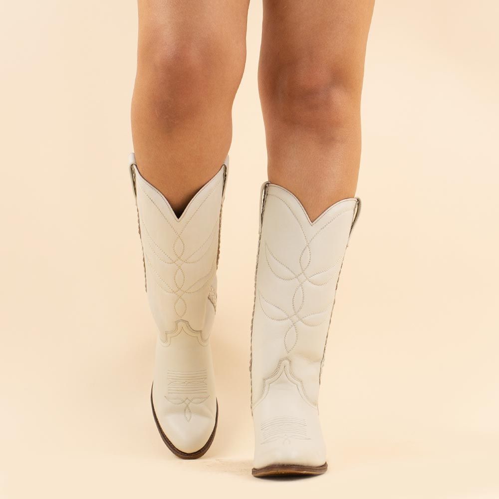 Sendra 12295 cowboyboots Avorio