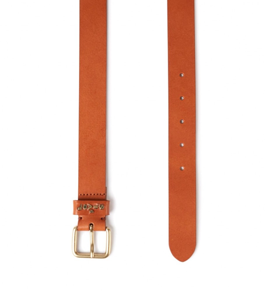 Cinto de couro marrom Levi's Calypso