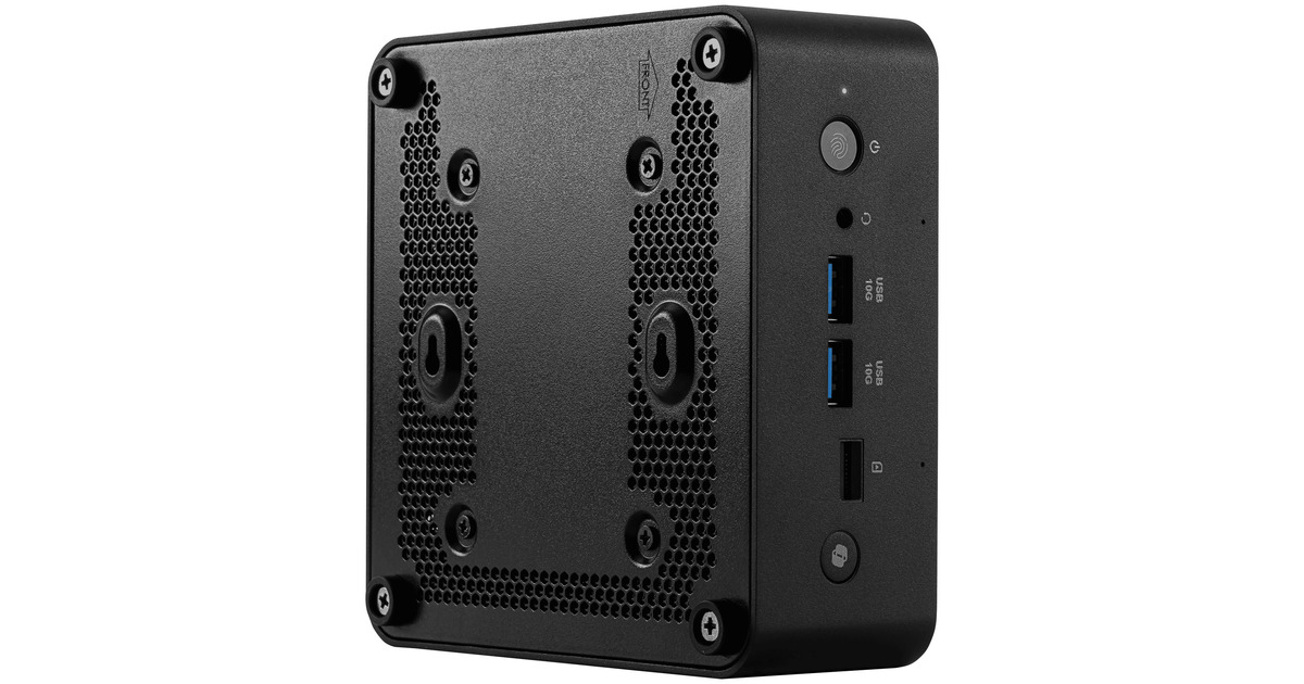 MSICubi NUC AI+ 2MG-002EU pc-systeem  (Zwart | Core Ultra 7 258V | Arc Graphics 140V | 32 GB | 1 TB SSD)