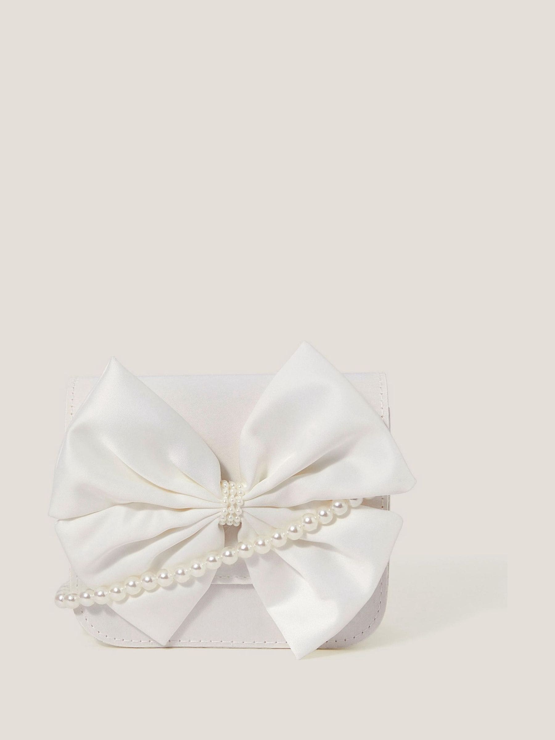 Monsoon Large Bow Bridesmaid Mini Bag