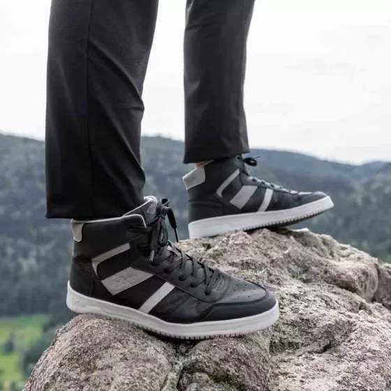 Baskets NOIR LEE COOPER