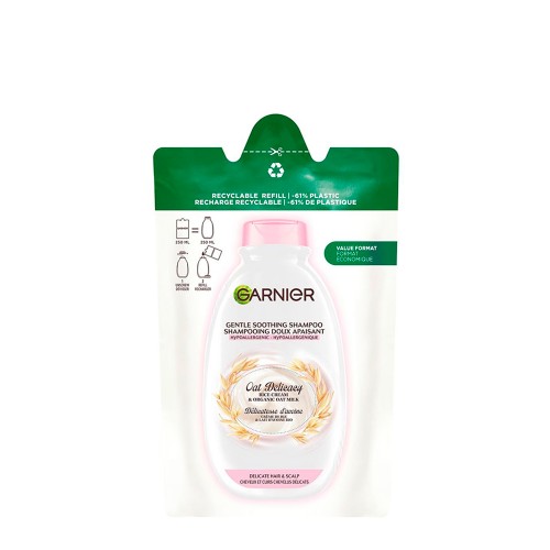 Garnier Ultra Suave Delicadeza de Aveia Shampoo Recarga 250ml