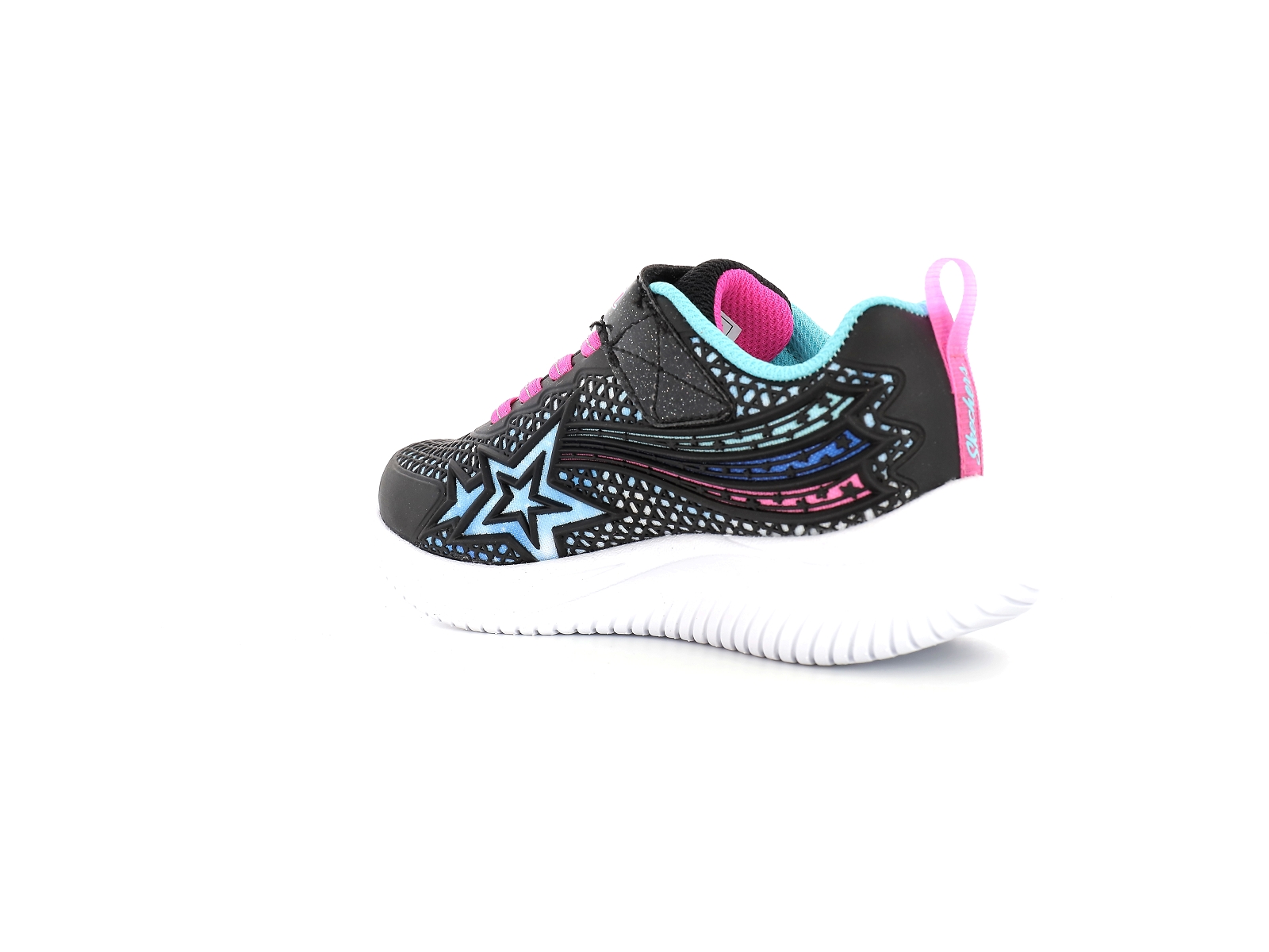 Skechers-JUMPSTERS WISHFUL STAR Synthétique Bleu Rose