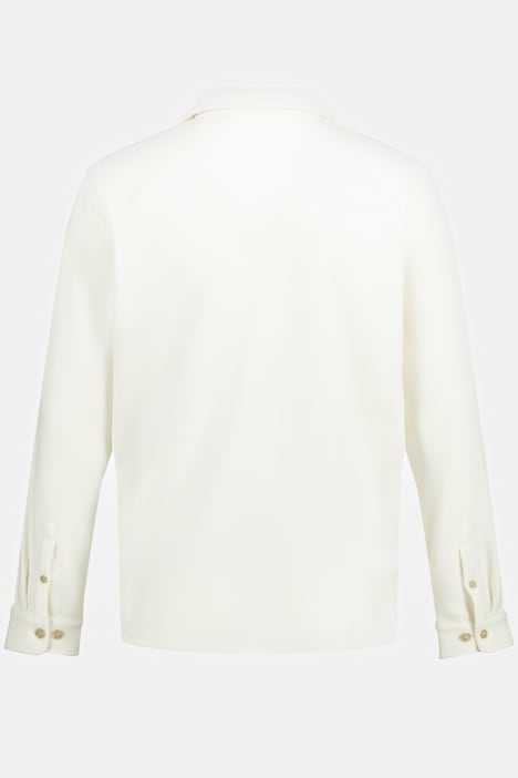 Hemd, Overshirt, Langarm, Fleece