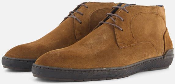 Floris van bommel 50108 De Scooper 02.18 Brown H-Wijdte Veter boots