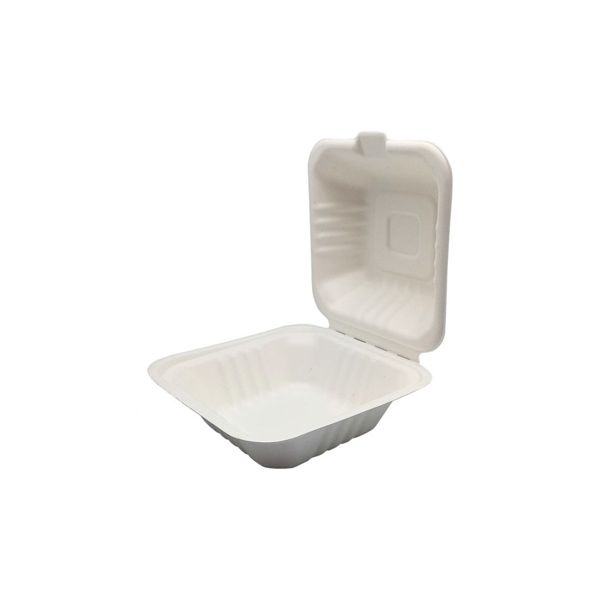 Caixa Hamburguer Cana de Açucar 15x15cm 50un - 6621317