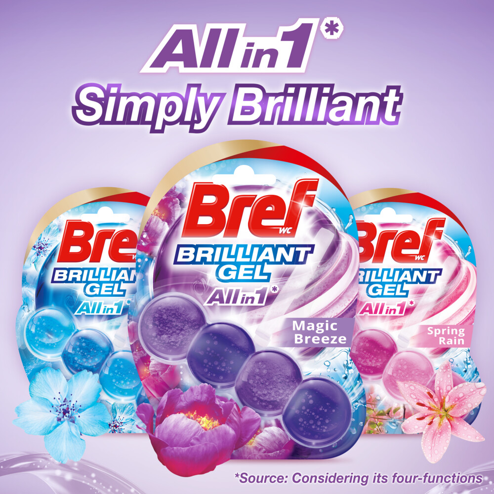 Bref Toiletblok Brilliant Gel Magic Breeze