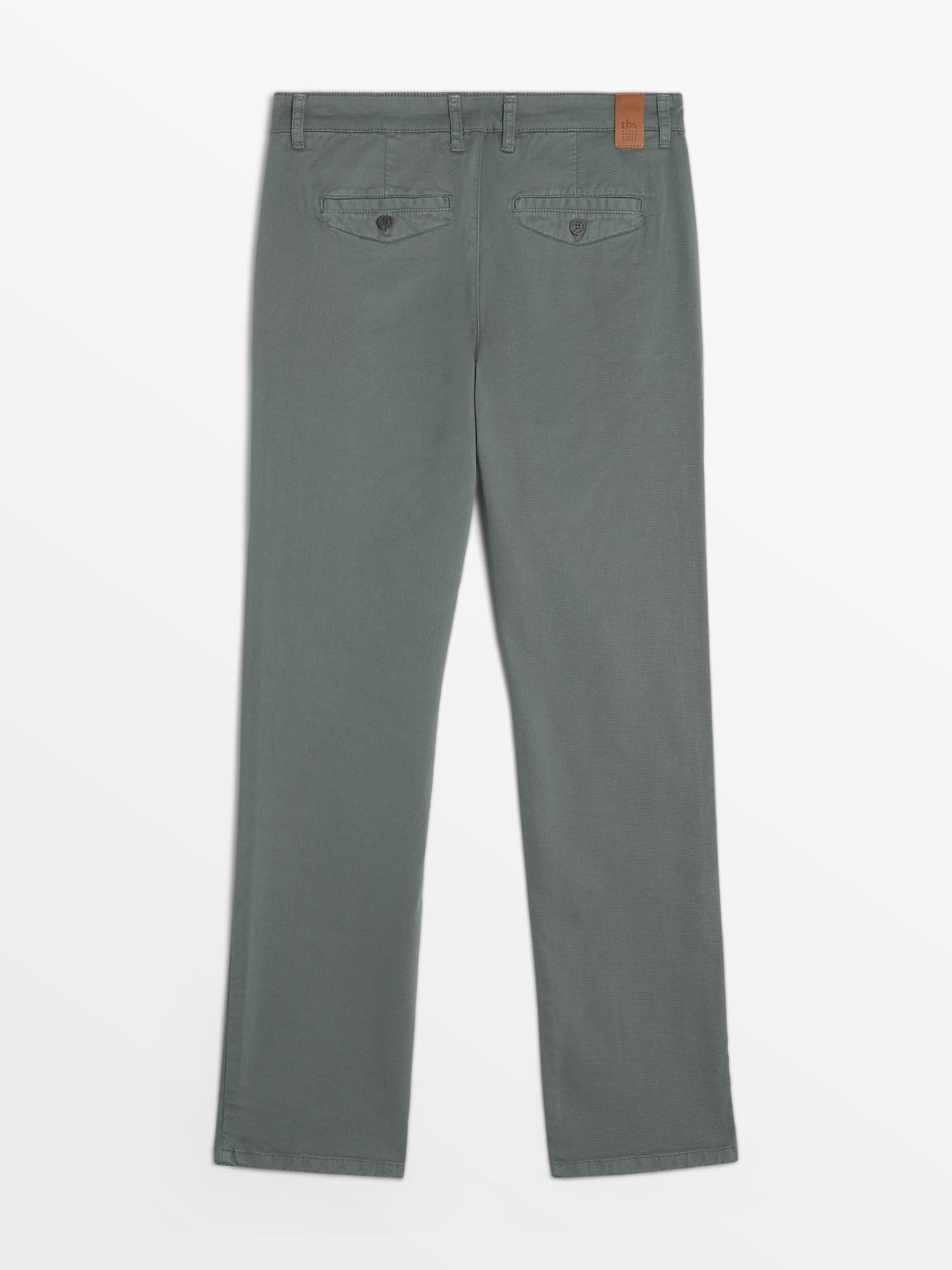 Pantalon Chino Homme Vert