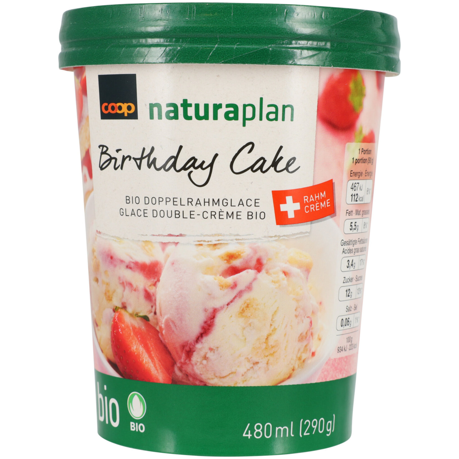 Naturaplan Bio Glace Birthday Cake