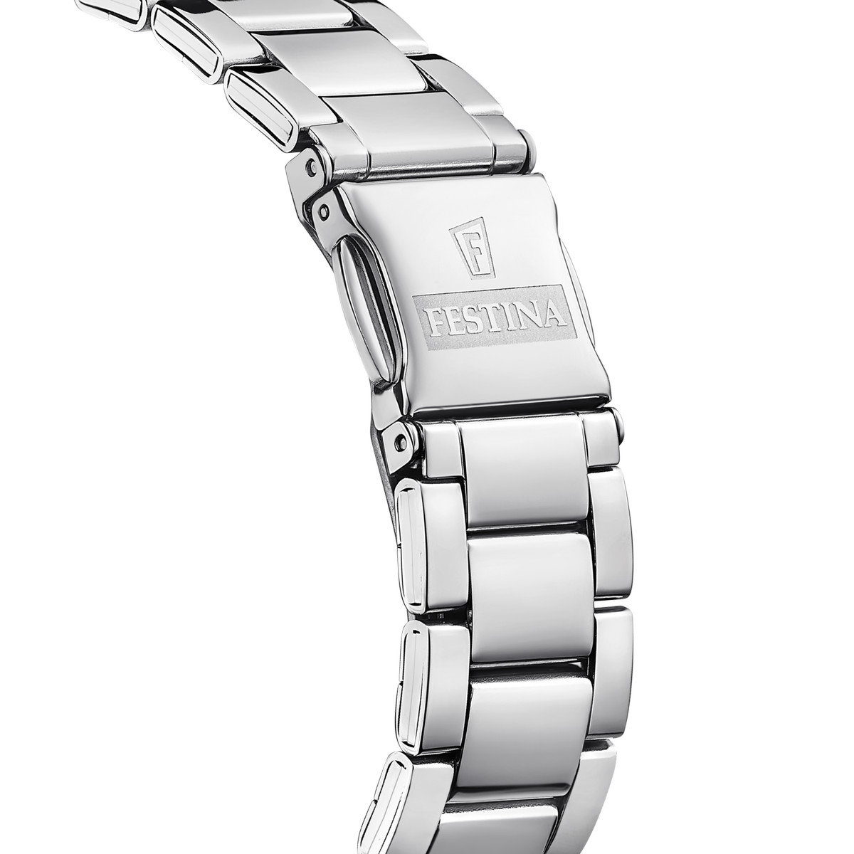 Montre FESTINA boyfriend femme bracelet acier argent