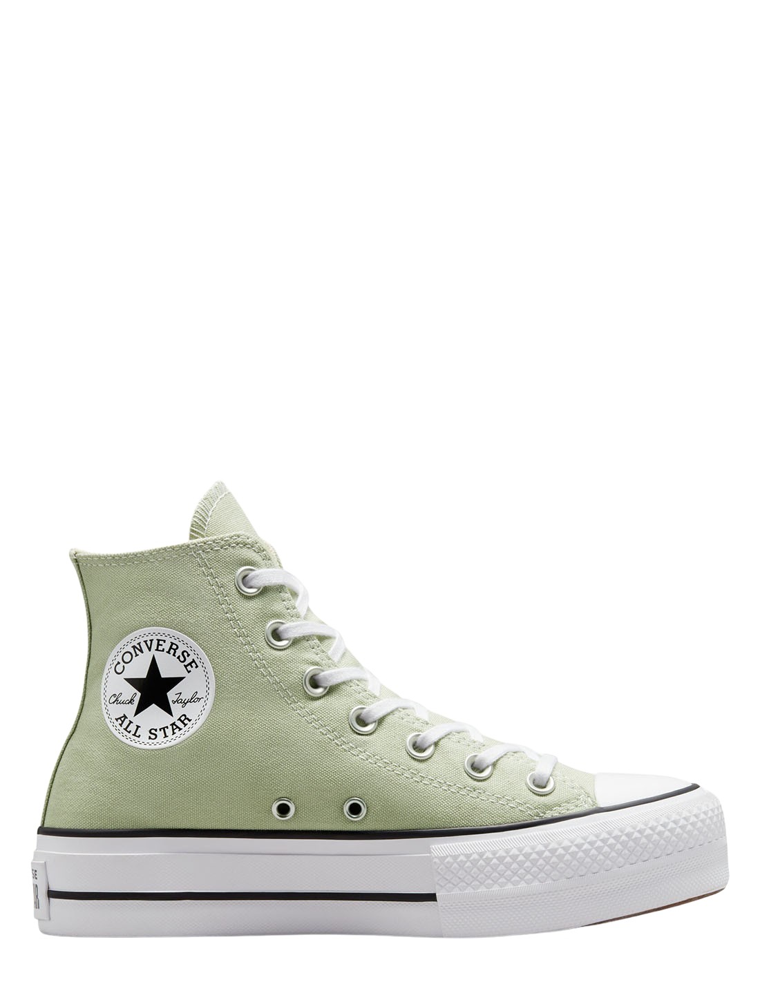 converse Sneakers compensées Femme ctas lift hi Vert