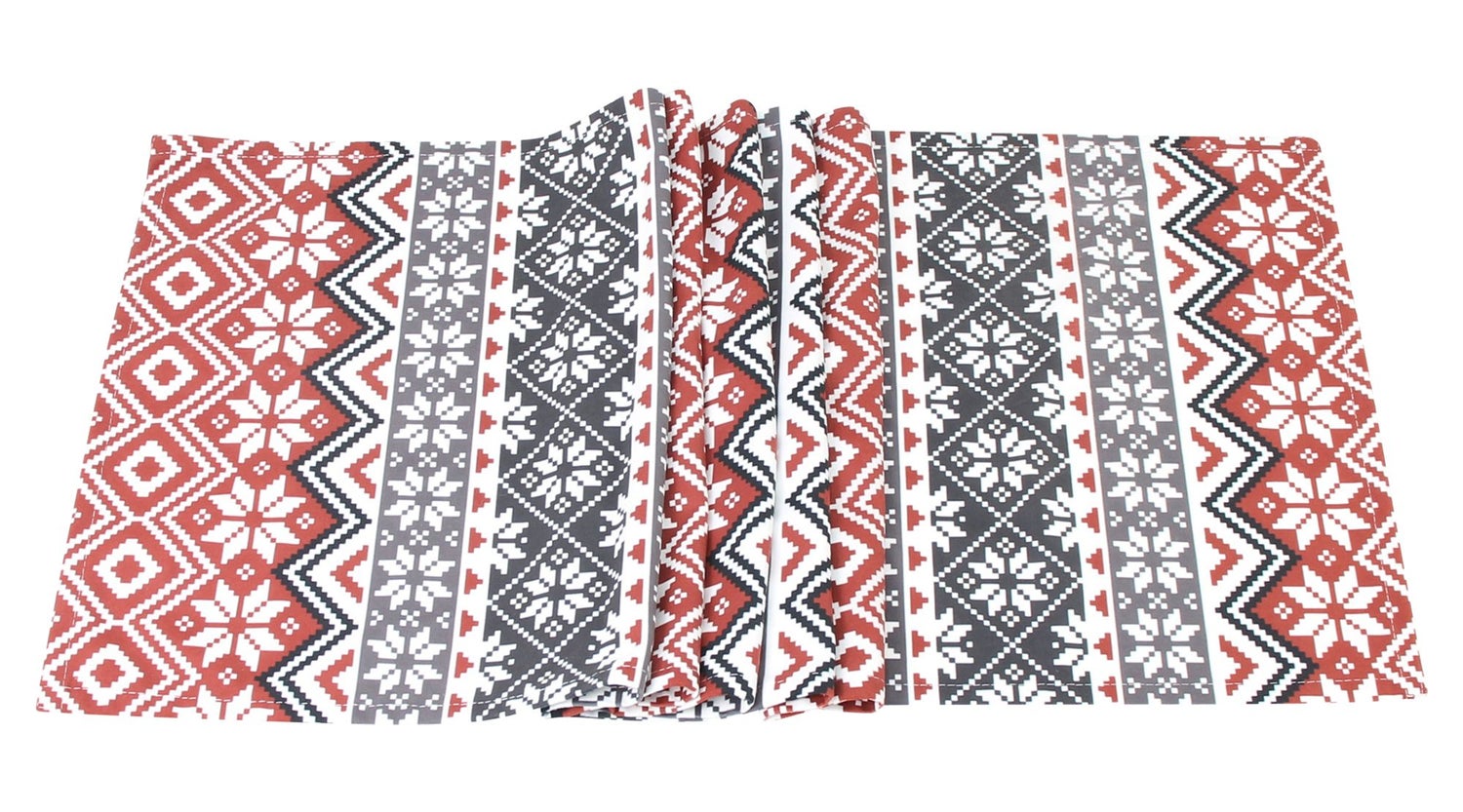 FRANK FLECHTWAREN | Scandinavische tafelloper, 40x140cm, POLYESTER