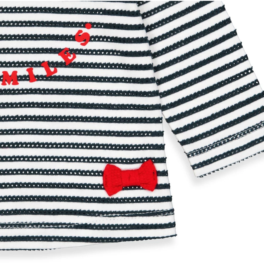 Feetje Langarmshirt Pomme D'Amour Marine