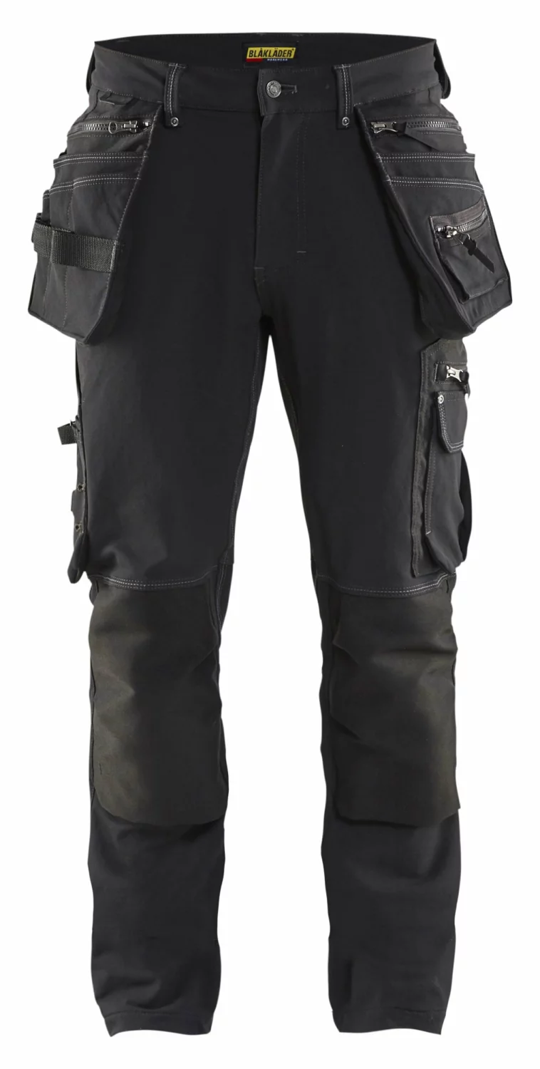 Blåkläder X1900 Werkbroek 4-weg Stretch 1998 - zwart - maat 48 (M)