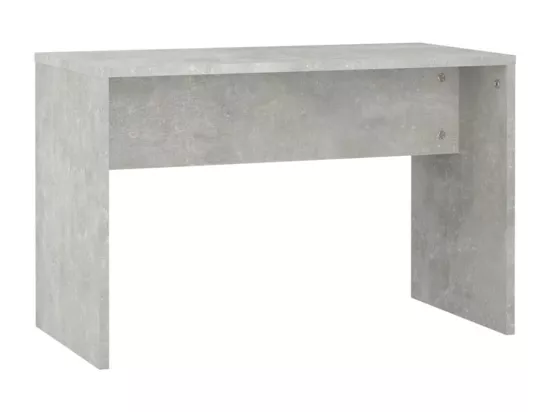 Ensemble de coiffeuse avec LED Gris béton Bois d'ingénierie