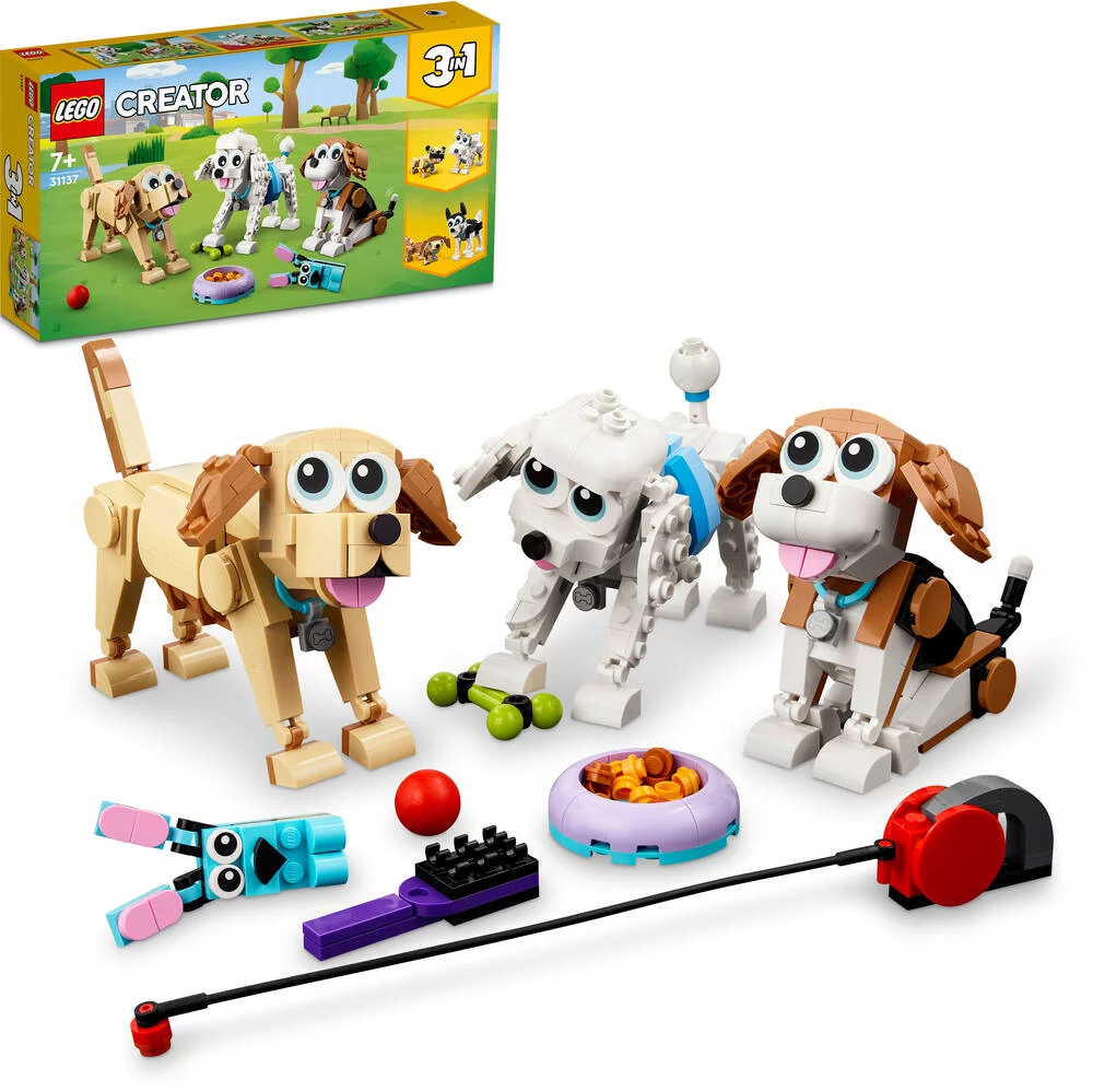 LEGO®CREATOR 31137 - ADORABLES CHIENS