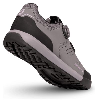 Chaussures VTT Femme Scott Shr-alp Boa Clip Gris/Noir
