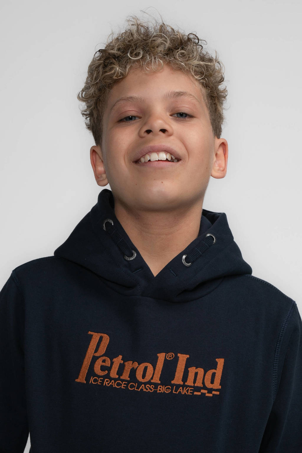 Petrol Industries hoodie blauw