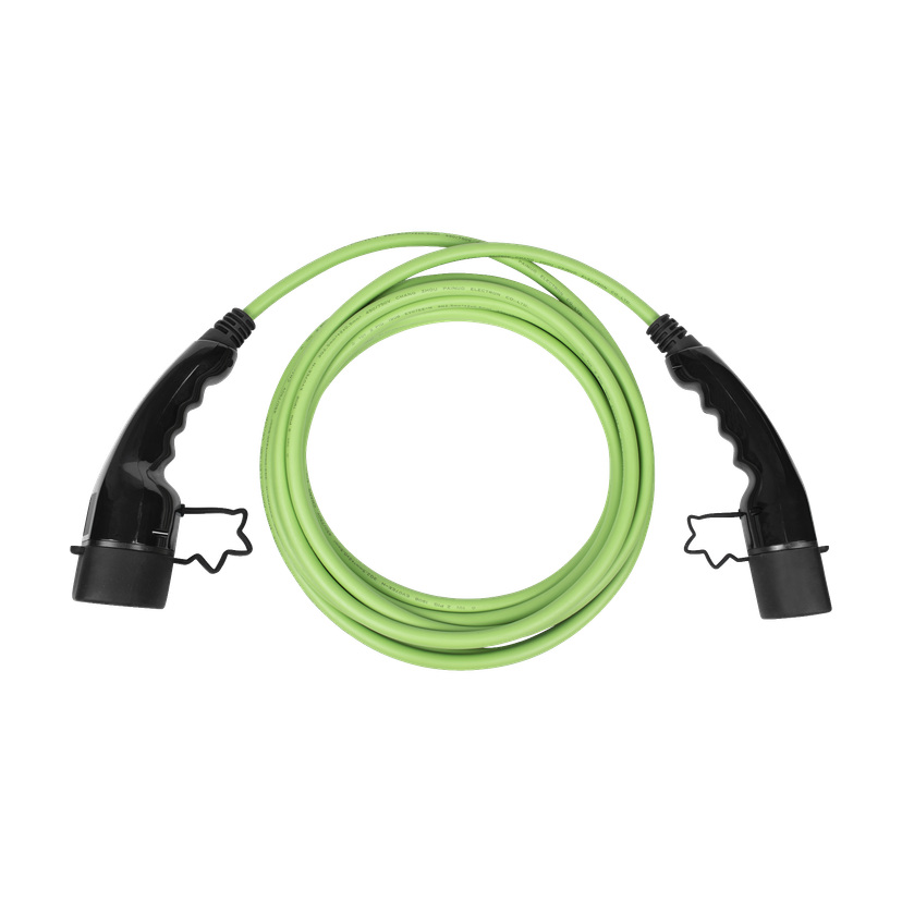 Ladekabel for elbil type 2 230 V 16 A 3,7 kW