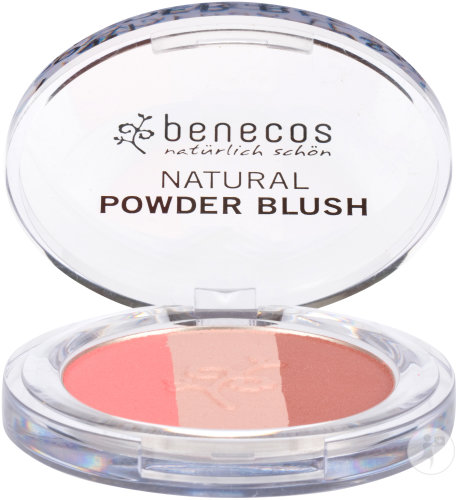Benecos Natural Beauty Compact Trio Blush Teinte Fall In Love 5,5g