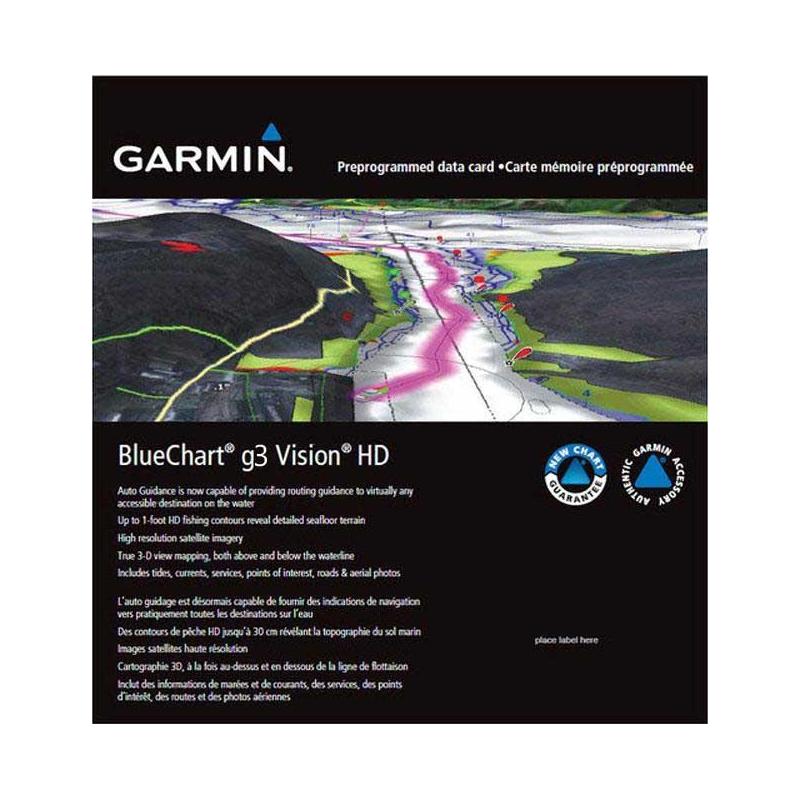 Cartographie Garmin Bluechart G3 Vision Small