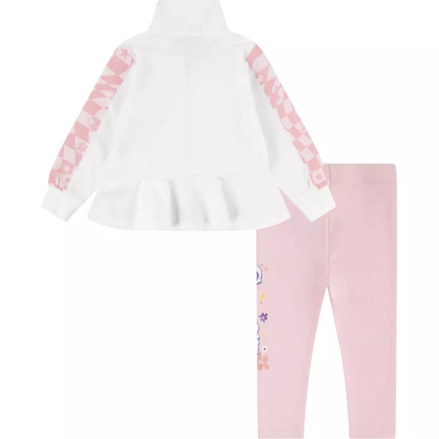 Converse Ruffled Track Jacket and Leggings Set
