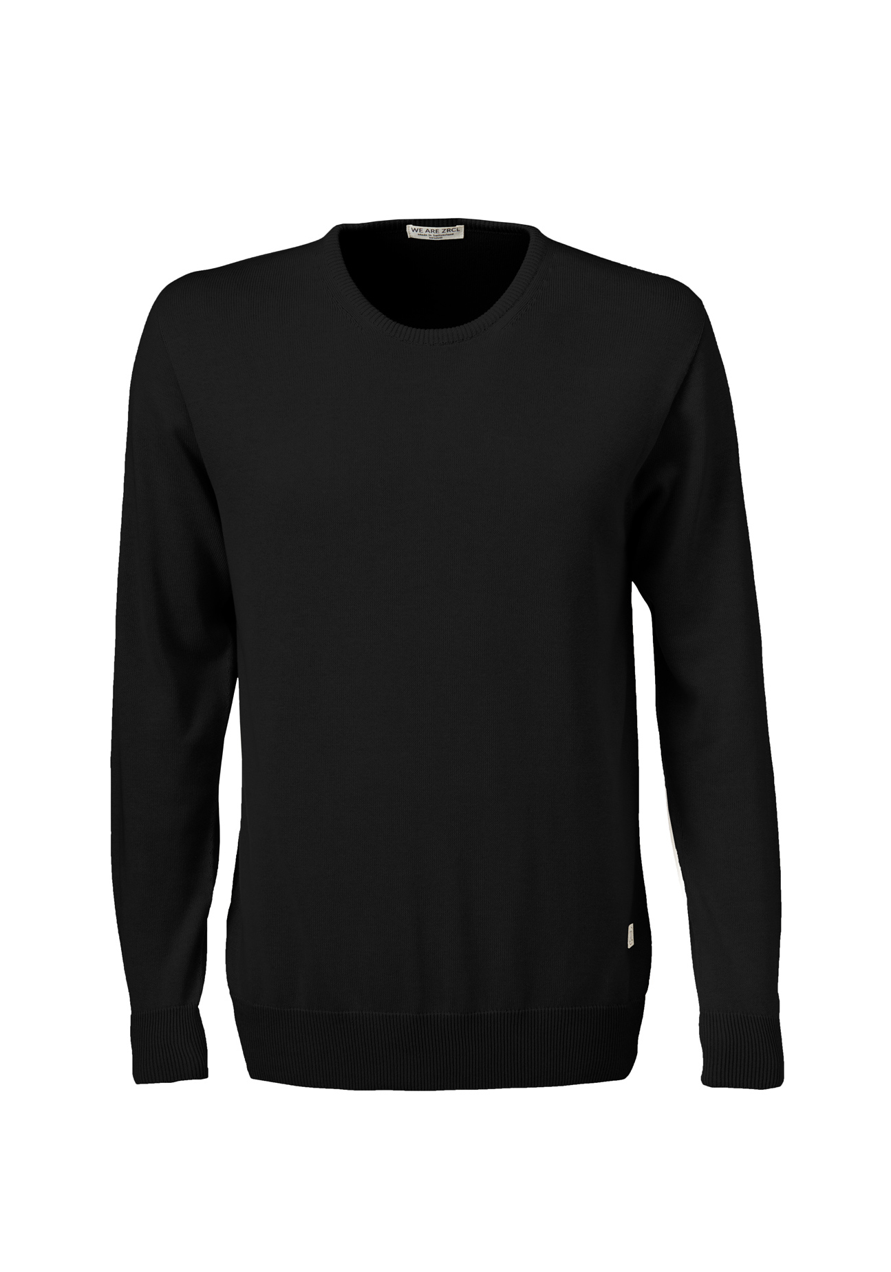 WE ARE ZRCL Herren-Strickpullover Josef Swiss Edition Black