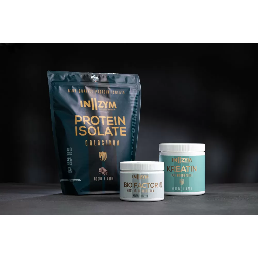 INZYM Protein Isolate Colostrum Vanilje - 750 g.