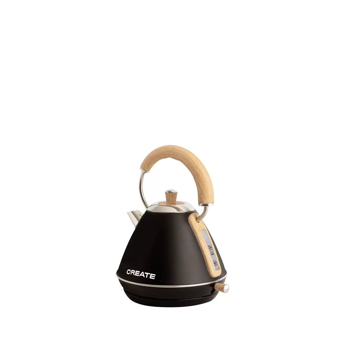 Wasserkocher 1 Liter Retro M Schwarz