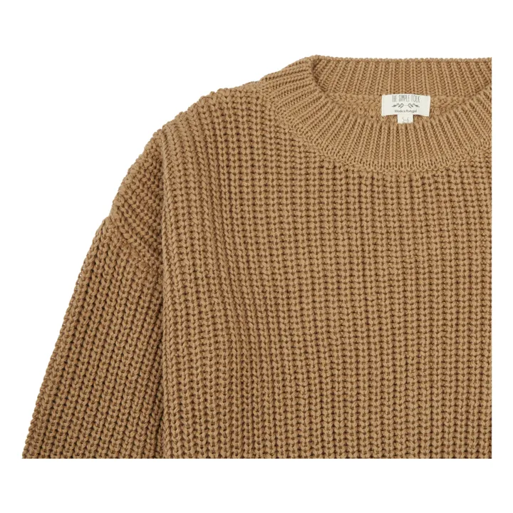 The Simple Folk Pull Tricot Coton Bio | Caramel
