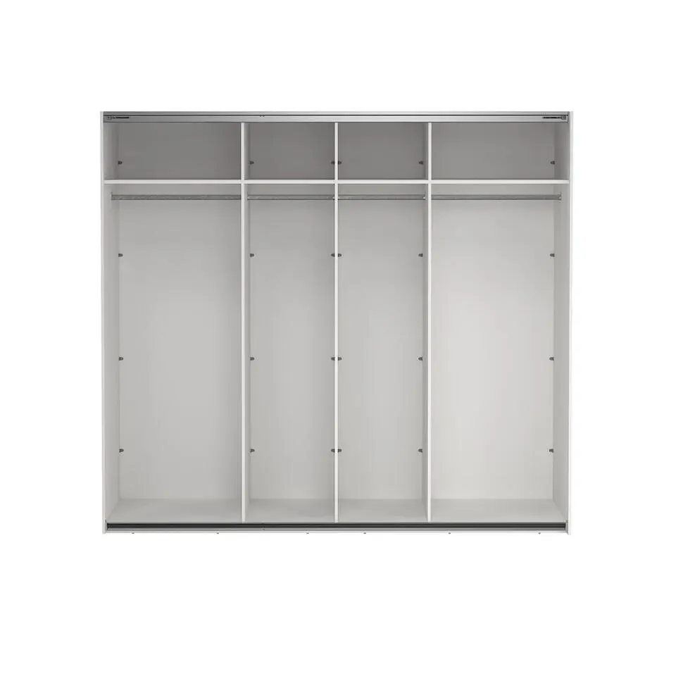 Hioshop Como schuifdeurkast 2 deuren 245x220cm wit
